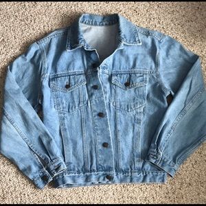 Light blue jean jacket